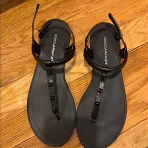 ❌sold ❌Rebecca Minckoff Black Sandals